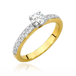 Pierścionek W534 Diament...