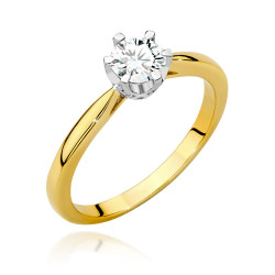 Pierścionek W539 Diament...