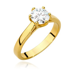 Pierścionek W540 Diament...