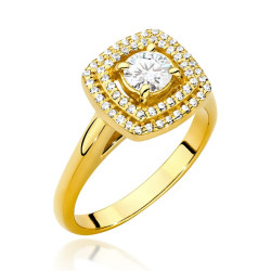 Pierścionek W548 Diament...