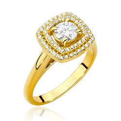 Pierścionek W548 Diament...