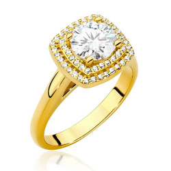Pierścionek W548 Diament...