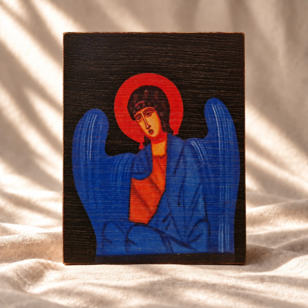 Ikona „Archanioł Gabriel”  11 x 9 cm (czarny tył)