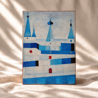 "Cerkiew" 11,8 x 8,8 cm...