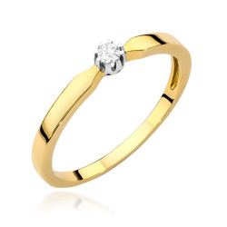 Pierścionek W561 Diament...