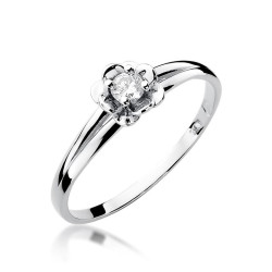 Pierścionek W057 Diament...