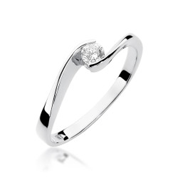 Pierścionek W160 Diament...