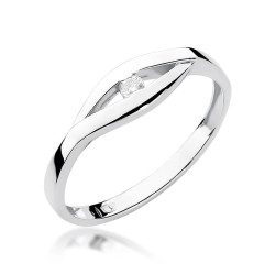 Pierścionek W194 Diament...