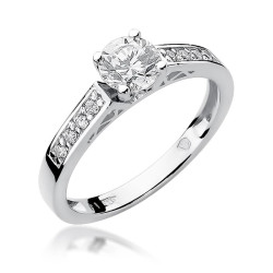 Pierścionek W198 Diament...