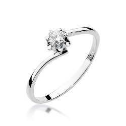 Pierścionek W232 Diament...