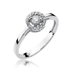 Pierścionek W238 Diament...
