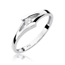 Pierścionek W250 Diament...