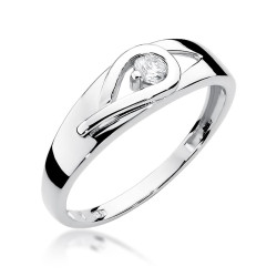 Pierścionek W253 Diament...