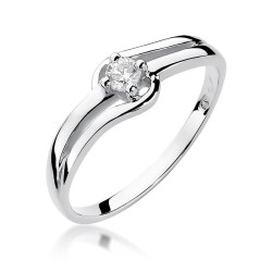 Pierścionek W255 Diament...