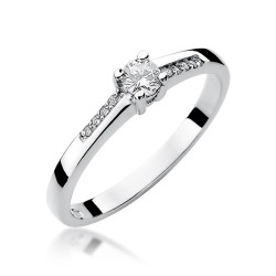 Pierścionek W258 Diament...