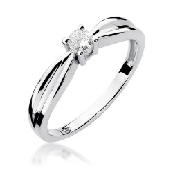Pierścionek W259 Diament...