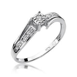Pierścionek W269 Diament...