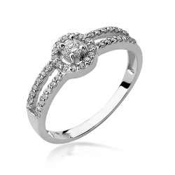Pierścionek W272 Diament...