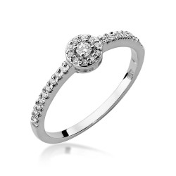 Pierścionek W273 Diament...