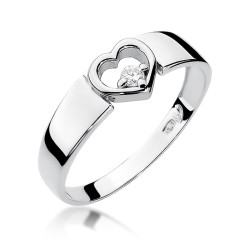 Pierścionek W276 Diament...