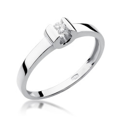 Pierścionek W277 Diament...