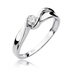 Pierścionek W278 Diament...