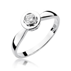 Pierścionek W294 Diament...