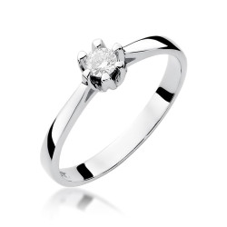 Pierścionek W299 Diament...