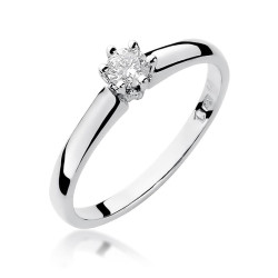 Pierścionek W317 Diament...