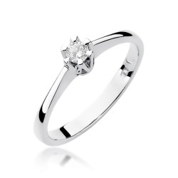 Pierścionek W319 Diament...