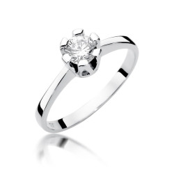 Pierścionek W319 Diament...
