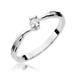 Pierścionek W324 Diament...