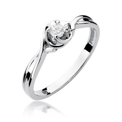 Pierścionek W329 Diament...