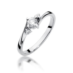 Pierścionek W346B Diament...