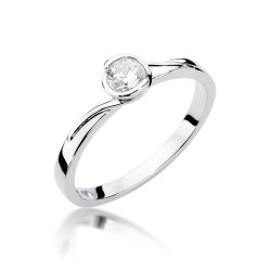 Pierścionek W357 Diament...
