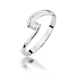 Pierścionek W366 Diament...