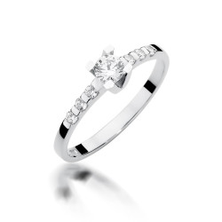 Pierścionek W368 Diament...