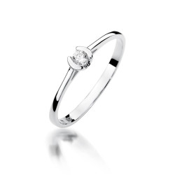 Pierścionek W370 Diament...