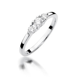 Pierścionek W377 Diament...