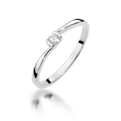 Pierścionek W380 Diament...