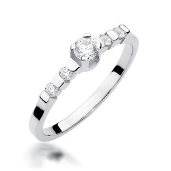 Pierścionek W384 Diament...