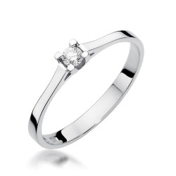 Pierścionek W407 Diament...