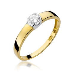 Pierścionek W138 Diament...
