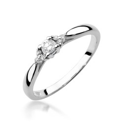 Pierścionek W428 Diament...
