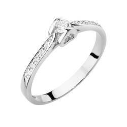 Pierścionek W435 Diament...