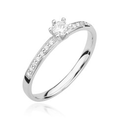 Pierścionek W459 Diament...