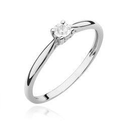 Pierścionek W461 Diament...