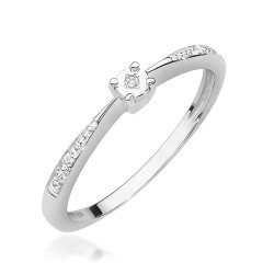 Pierścionek W465 Diament...