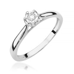 Pierścionek W468 Diament...