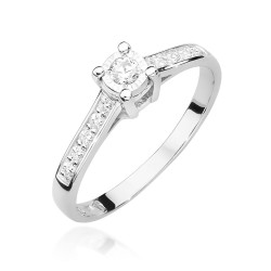 Pierścionek W474 Diament...